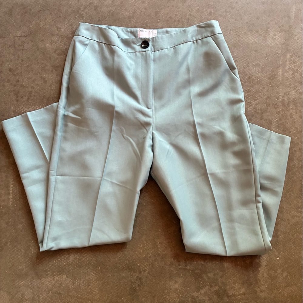 Light Blue Tailored Pants